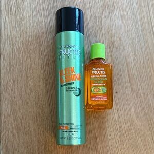 Sleek & Shine Hairspray and Oil Set